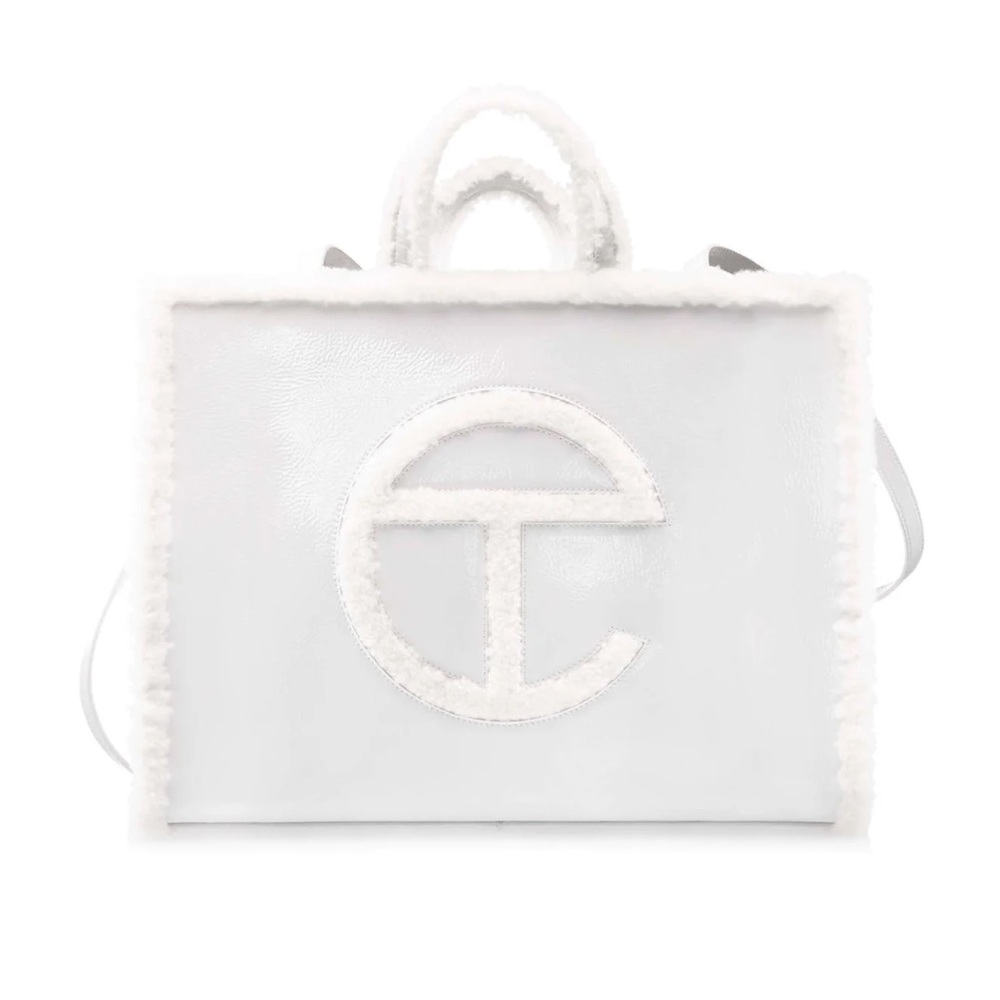 Ugg x Telfar White Tote Bag